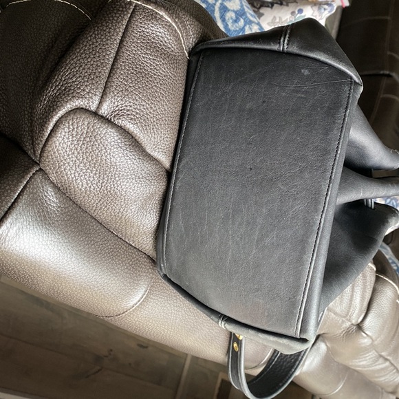 Vtg Coach legacy drawstring 9165 Leather bag - Picture 2 of 5